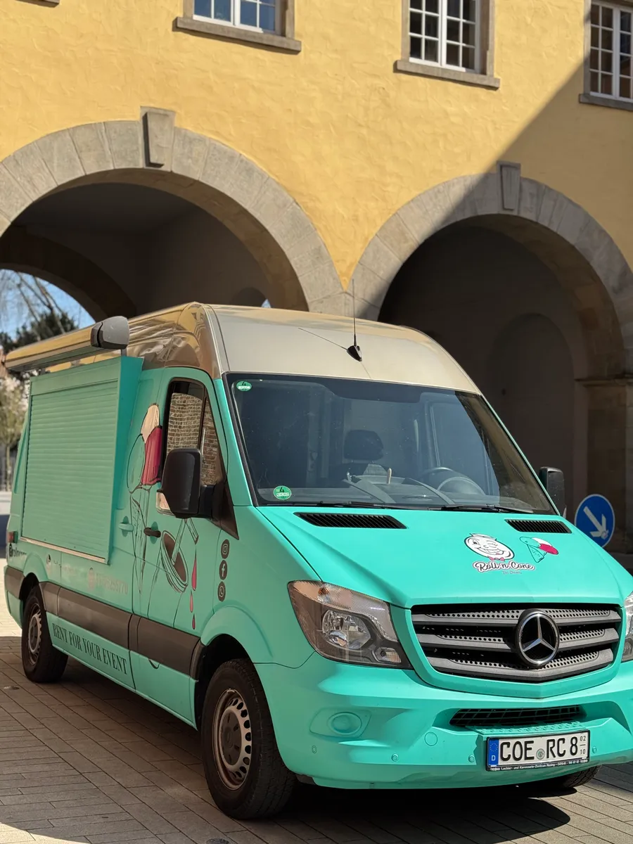 Klassischer Eiswagen