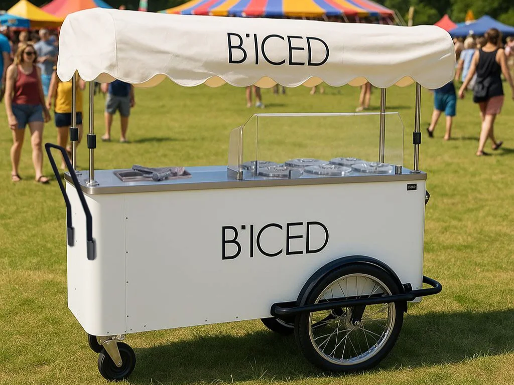 Eiswagen-Anhänger von B-iced in Berlin